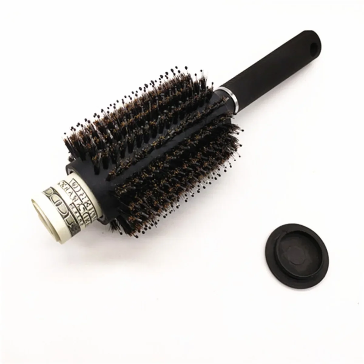 سعة كبيرة صندوق تخزين مشط الأسطوانة مشط صندوق تخزين البلاستيك أخفى المحمولة صندوق تخزين خنزير الخشن مشط صندوق دواء #3