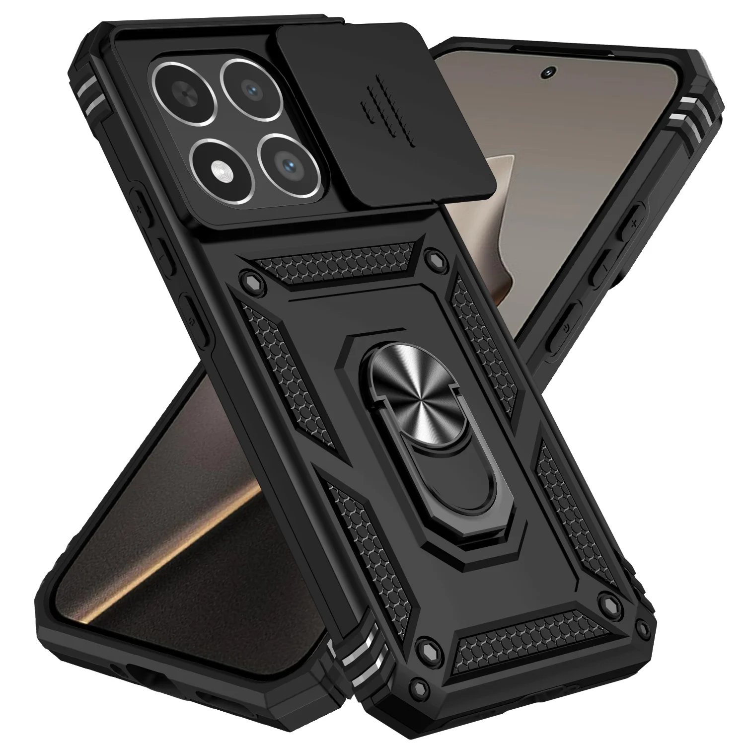 

Cover Phone Case for Xiaomi 15T Pro Mi15t Mi14t 14T 13T 12T XIAOMI15T Anti-Shock Shockproof Armor Slide Lens Cases