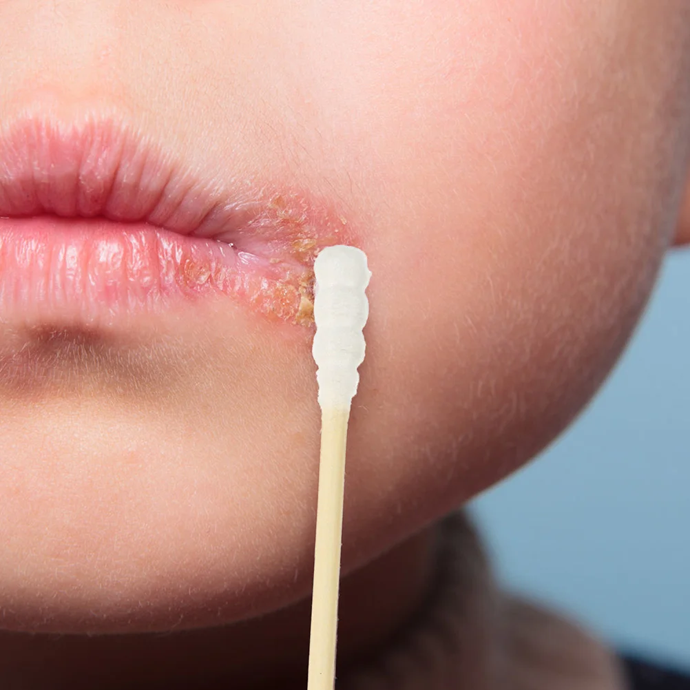 4 caixas de cotonetes de algodão para cuidados com o bebê botões multifuncionais de duas cabeças e ponta dupla