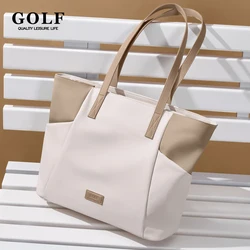 GOLF Work Tote Bag for 15 Inch Laptop Women Tote Bags with Laptop Compartment Zipper Anti Theft Waterproof Office Shoulder Bags
