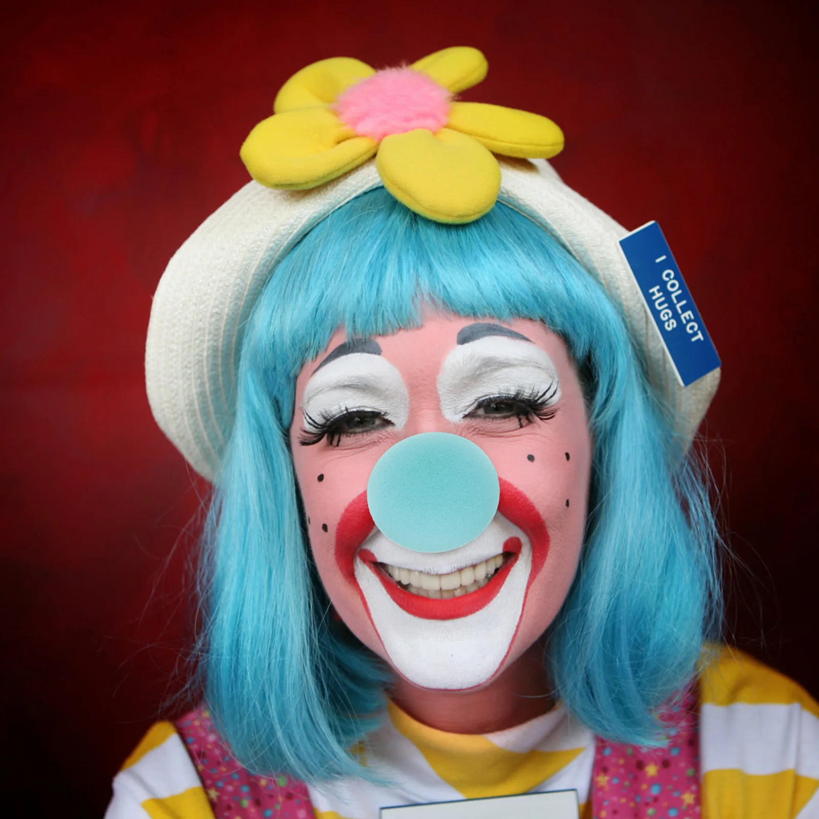 

20 шт., аксессуары для клоунов, аксессуары для косплея, губка для носа, реквизит, маленькие карнавальные принадлежности