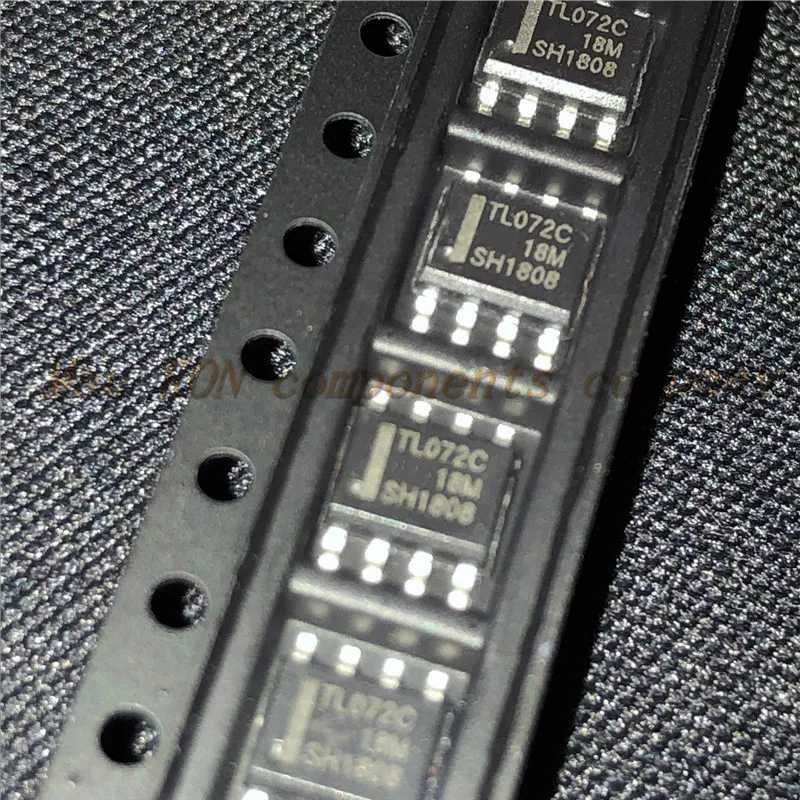 10PCS/LOT TL072CDR TL072C SOP8 SOP TL072 SMD LOW-NOISE JFET-INPUT OPERATIONAL AMPLIFIERS New original In Stock
