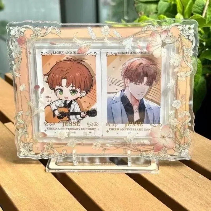 6 Inch Creative Acrylic Photo Frame Storage Display Stand Card Holder for Instant Cameras Valley Beauty Anime Card Display Case