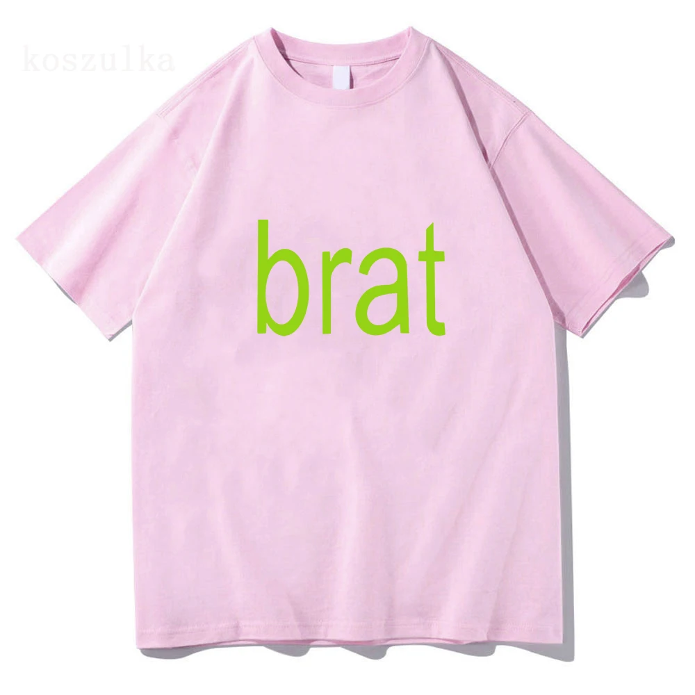 T-shirt Charmovies XCX Brat pour hommes et femmes, 2024 Brat Album, T-shirt esthétique unisexe, Économie en coton vintage Streetwear de haute qualité