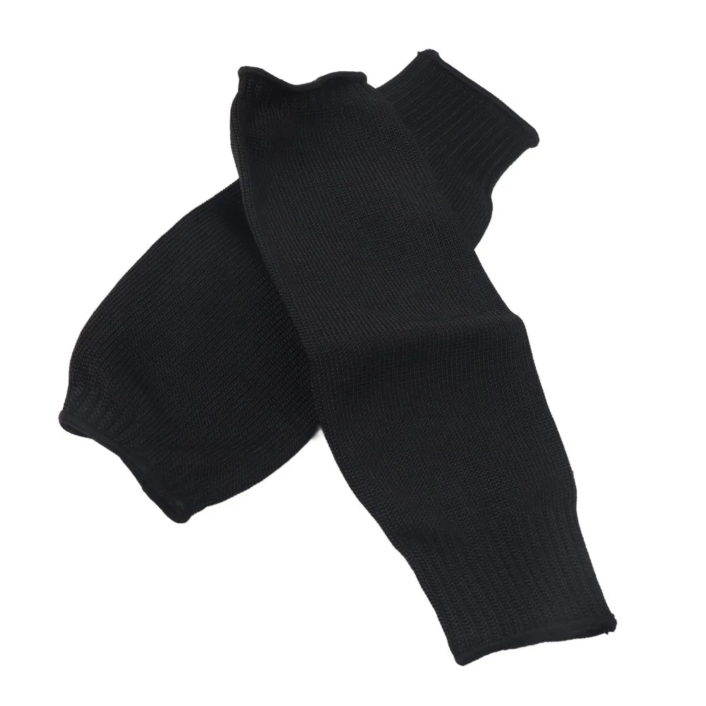 1 Pair Durable Polyester Cut Sleeve Tear Resist Cut Resistant Arm Guard Wear Resist Protective Sleeve Daily