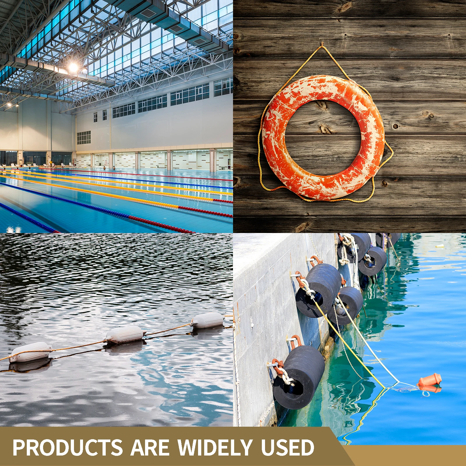 3/16 100 FT Multi-Functional Woven Nylon Rope - Waterproof, Heavy-Duty Durable - For Flag Flying, Clothes Drying, Hiking & More.