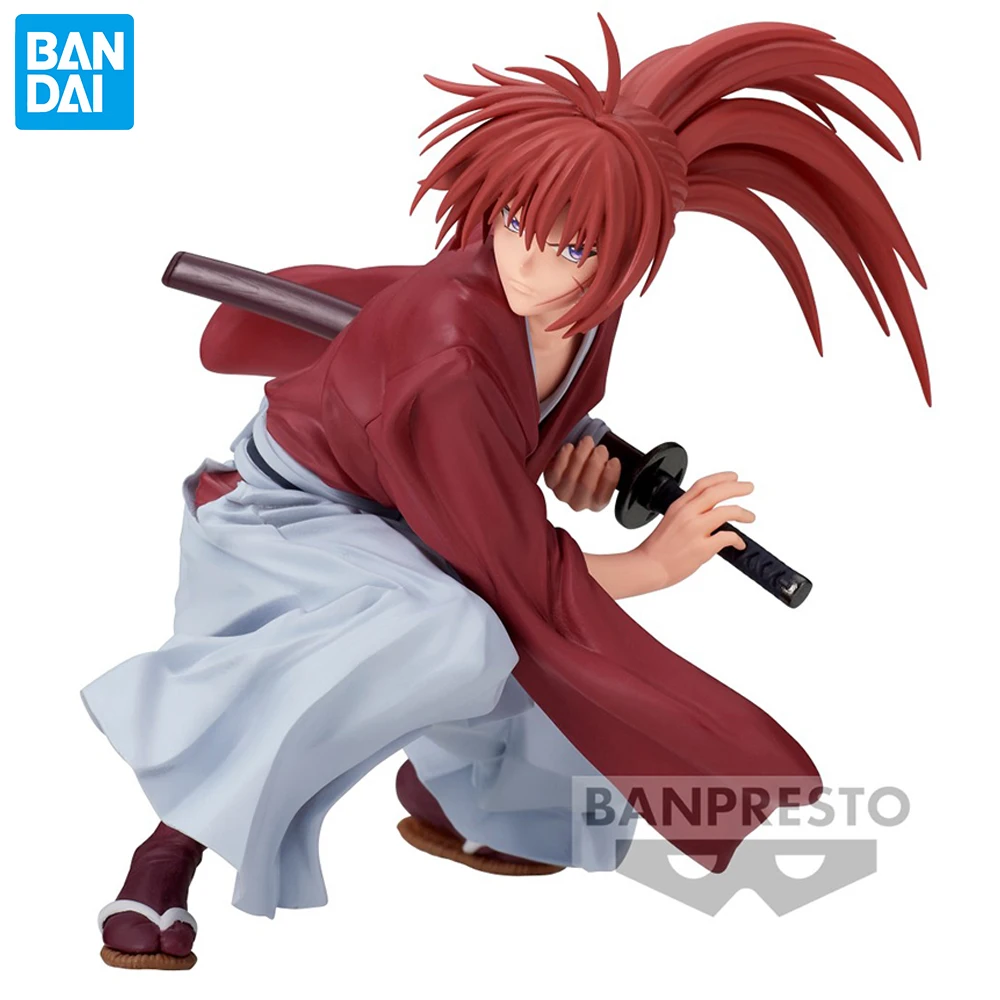 IN STOCK Banpresto Vibration Stars Rurouni Kenshin Himura Kenshin Nice Collectible Anime Action Figure Model Ornament Toys