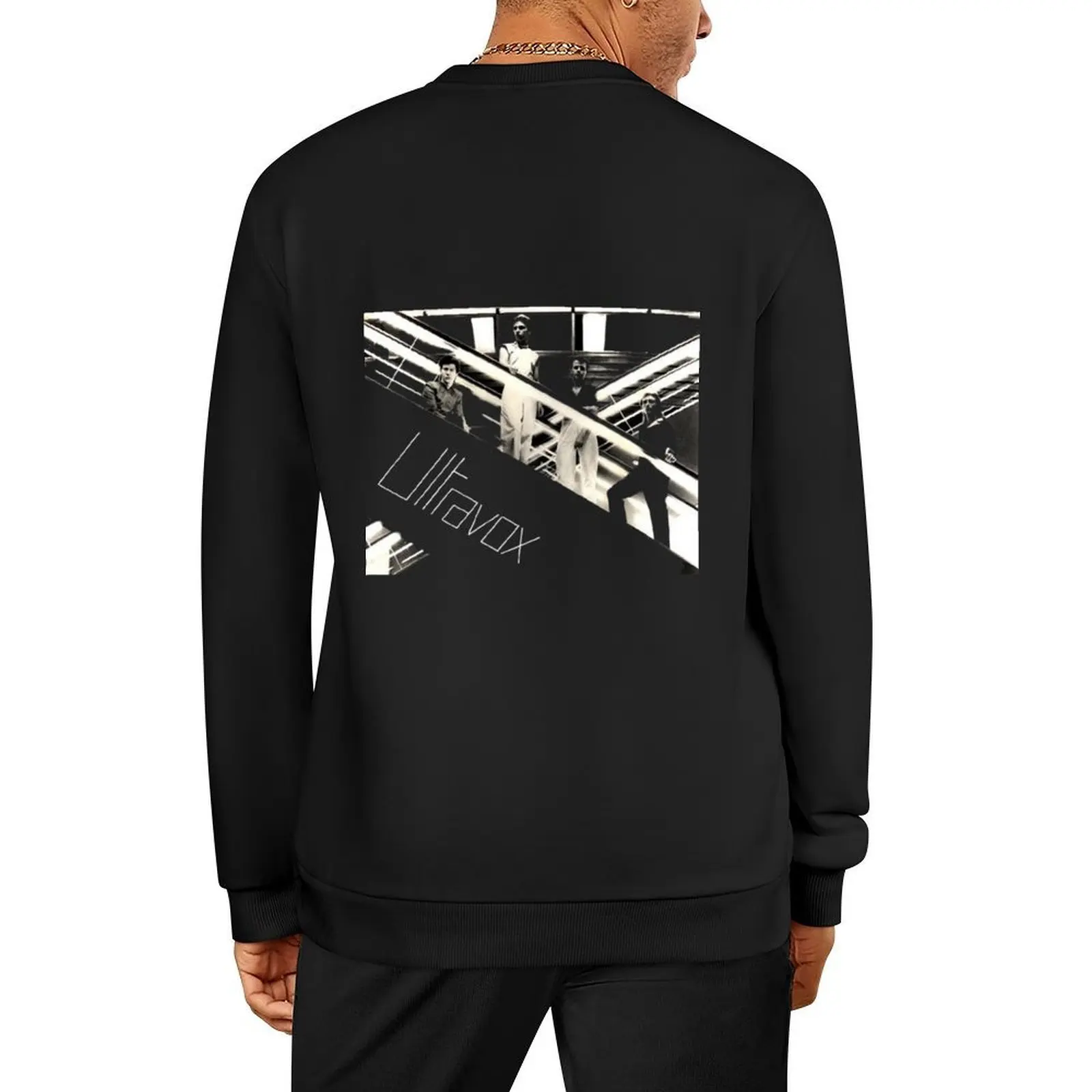

Ultravox - john foxx midge ure synthpop rock 80s music electronic punk Pullover korean clothes anime clothes sweatshirt for men