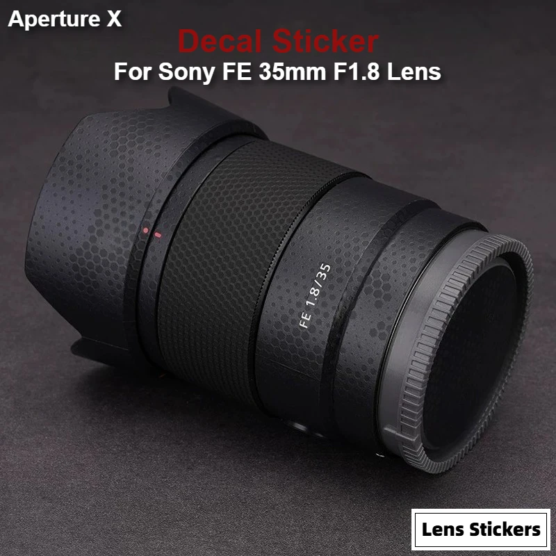 For Sony FE 35mm F1.8 Lens Sticker Anti-Scratch Coat Wrap Protective Film Body Protector Decal Skin FE 35 1.8 F/1.8 351.8