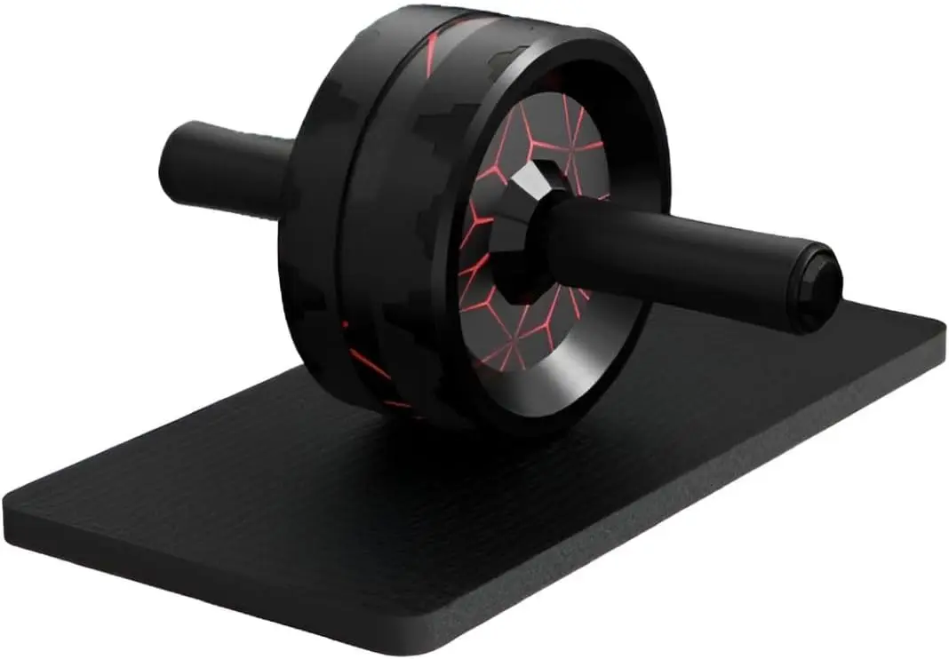 Ab Roller Wheel for Core Abdominal Strength Training Home Gym Abs Workout Equipment for Men Women with Knee Pad Ab Workout Machi