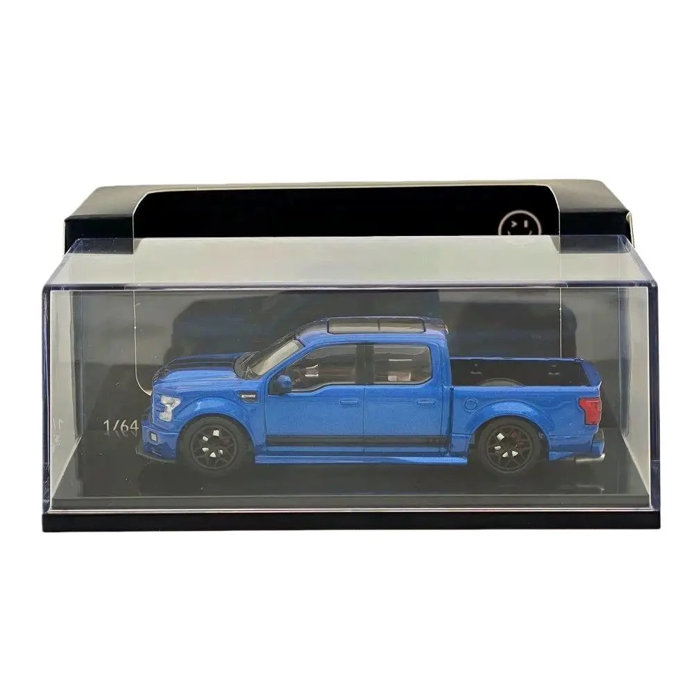 

Забавный FM 1:64 для F-150 Shelby Super Snake Pickup, спортивная модель с аксессуарами, литые модели под давлением, коллекция автомобилей