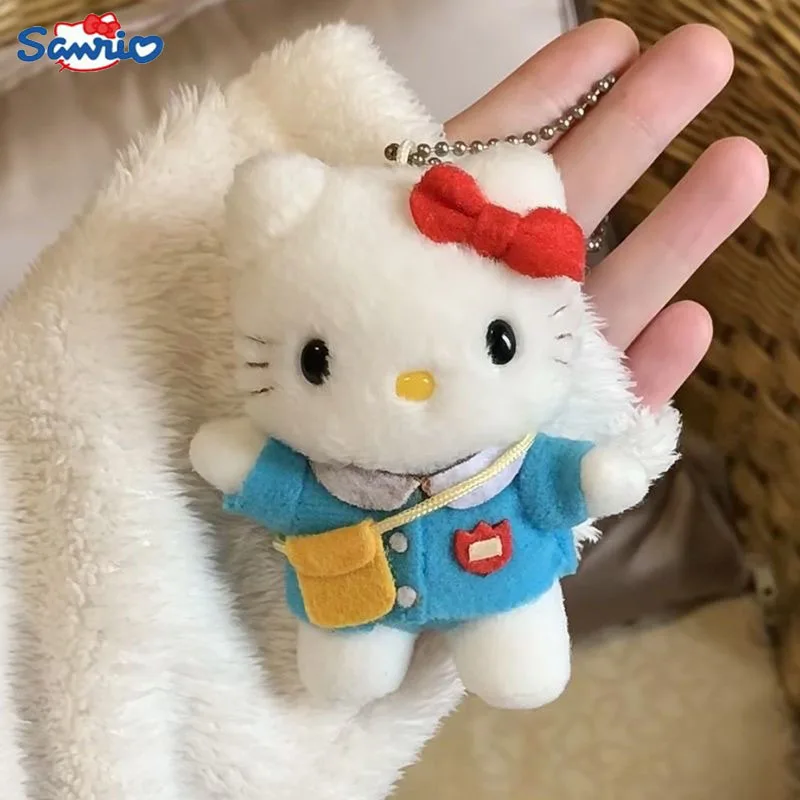 Sanrio Hello Kitty Anahtarlık Anahtarlıklar Kızlar için Kawaii Hello Kitty Aksesuarları Şeyler Y2K Anahtarlık Anahtarlıklar Kolye Sırt Çantaları
