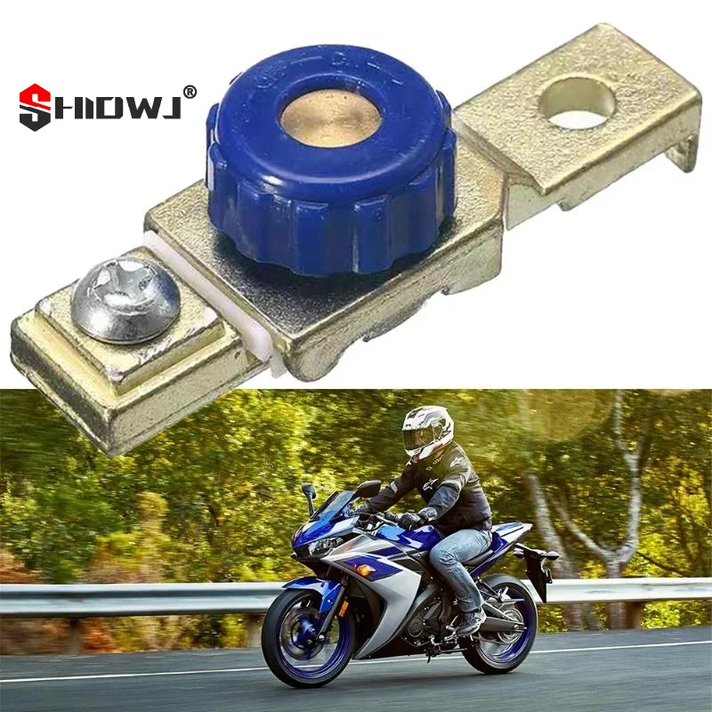 

Прочный выключатель аккумулятора из цинкового сплава для транспортных средств и морских автомобилей; Синий клемма аккумулятора с защитой от протечек для мотоциклов, автофургонов