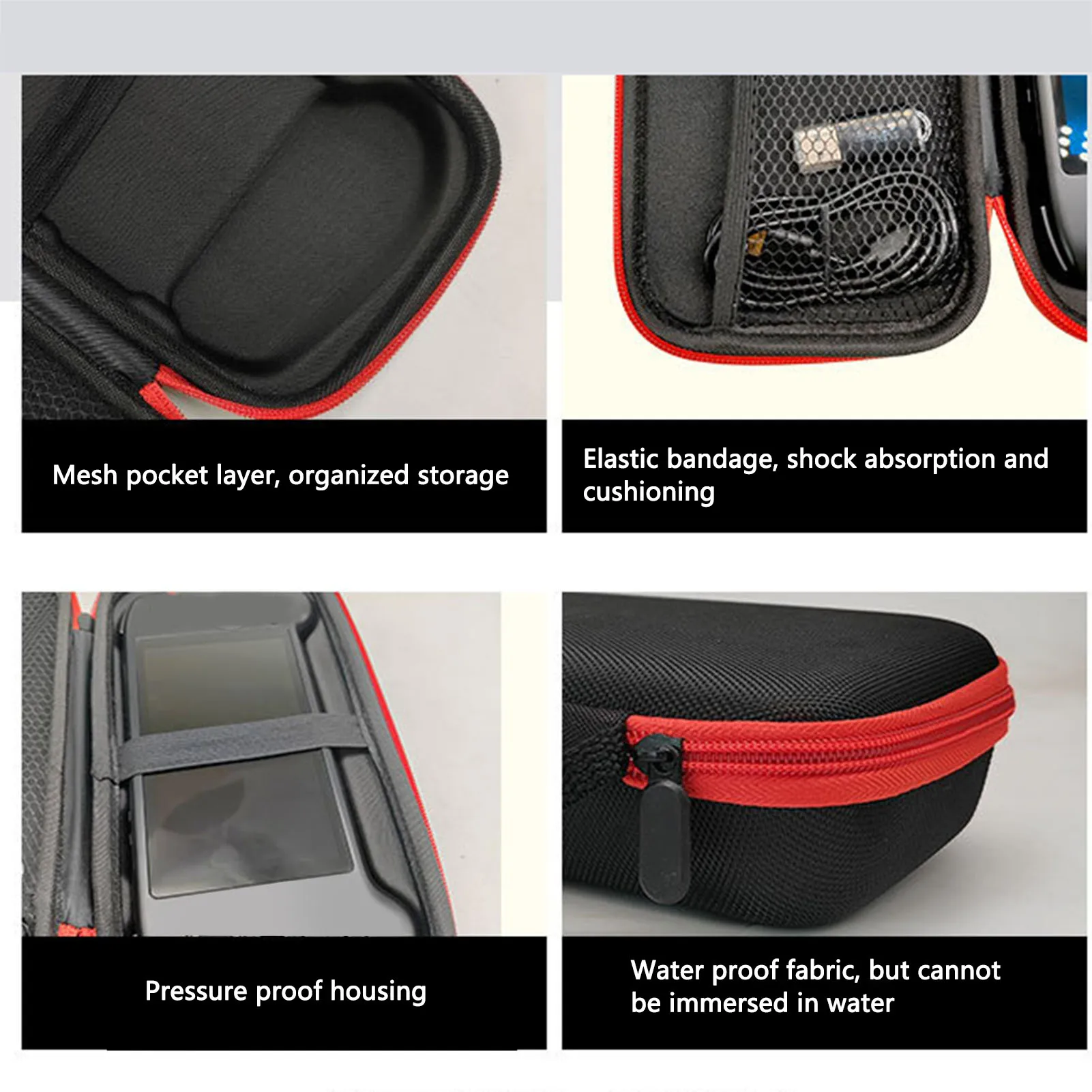 Portable Carrying Case For Anbernic RG556 RG557 EVA Protective Case Anti-scratch Hardshell Storage Bag Game Console Accessories