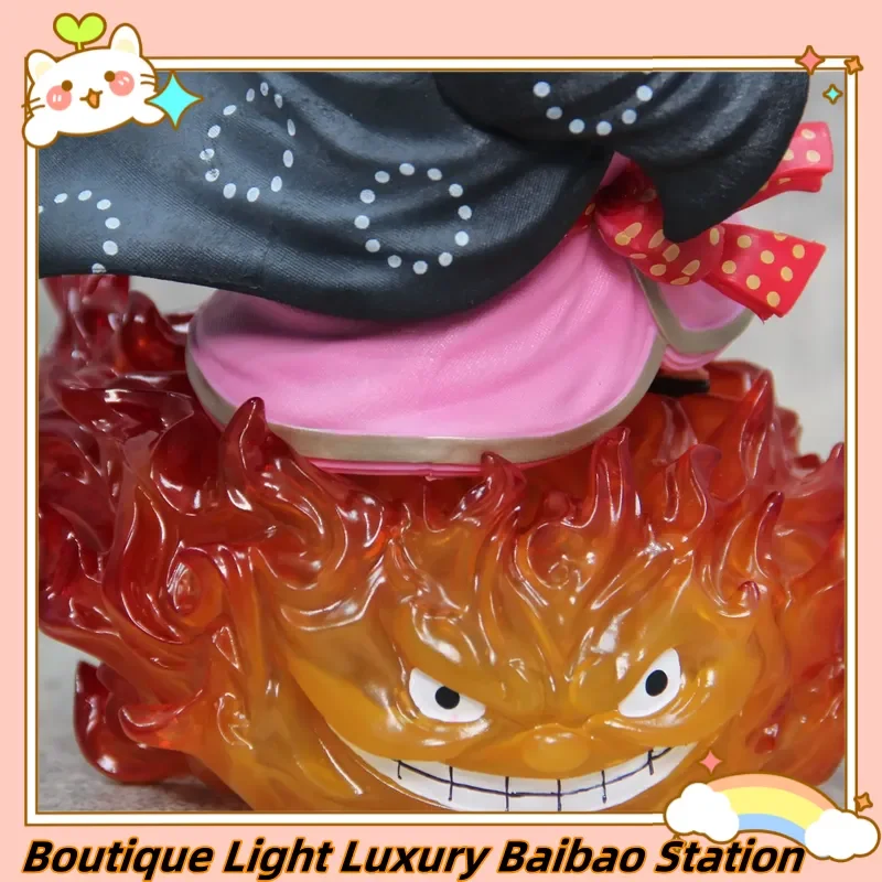 One Piece Quattro Imperatori Grande Mamma Charlotte Linlin Anime Action Figure 26 cm Ornamento da collezione Gk Statua Giocattolo Modello per i fan