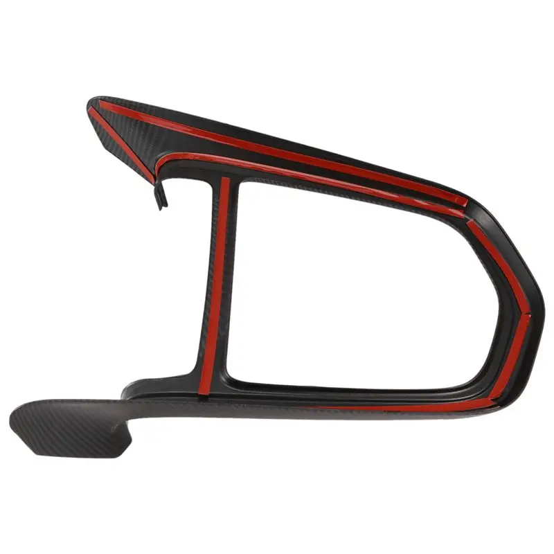 Portable For Nissan Navara NP300 2017 2018 2019 2020 MT Center Console Gear Shift Panel Cover Frame Trim Car Accessories