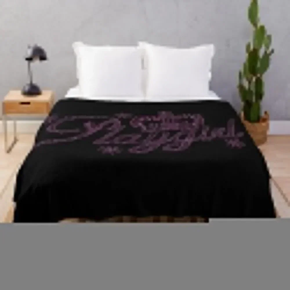 

Playgirl pink glam Throw Blanket