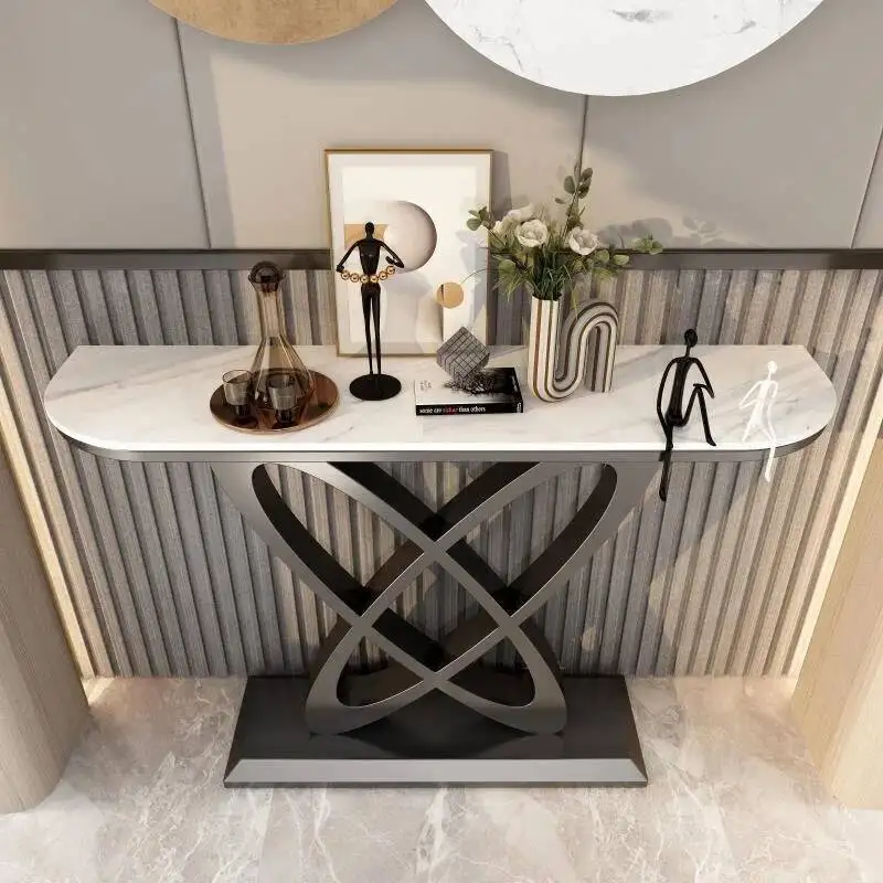 

Table Unique Luxury Design Corner Modern Nortic Hallway Console Tables Elegant Decor Mesa Centro Sala Living Room Furniture