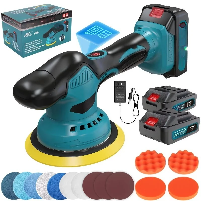 

Wholesale Portable Mini Polishing Polisher Car 6 Inch Electric Double Action Car Polisher For Detail