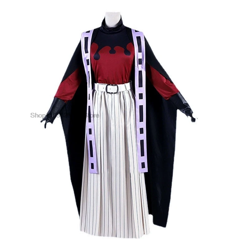 Anime Costume Douma Cosplay Costume Kinomo Clothes Cloak Halloween Carnival Costume Douma Wig Hat Cosplay Costumes