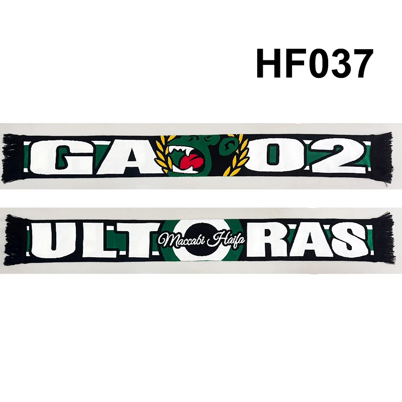 MHFC 145*18 cm Size Retro Ultras GA 02 Scarf for Fans Double-faced Knitted HF037