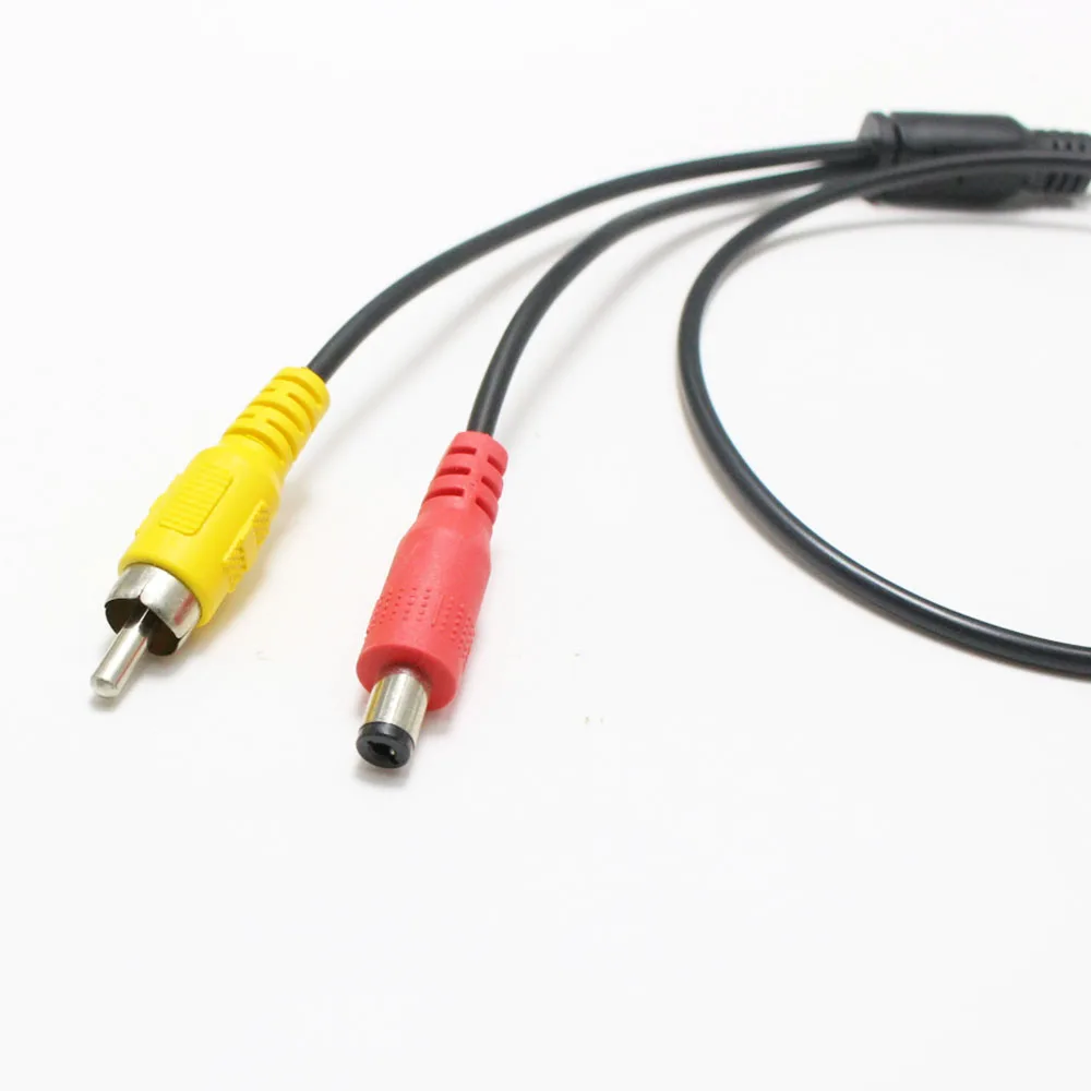 1Pcs 4 Pin Female To Video Power Male For Streaming Recorder Reverse Image Rear View Camera Connection Cable