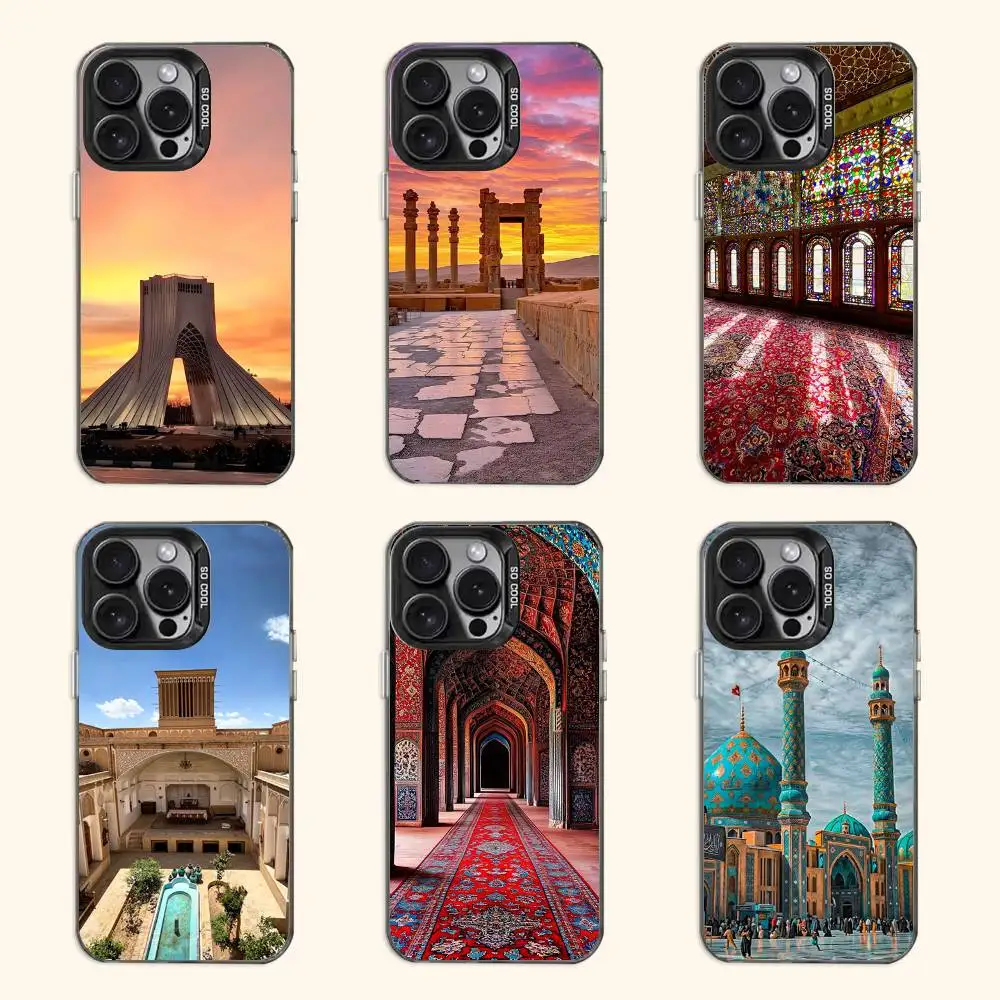 

Famous Tourist Attractions in Iran Phone Case For iPhone 17 16e 16 15 14 13 12 11 Pro Max X XR XS MAX Back Cover