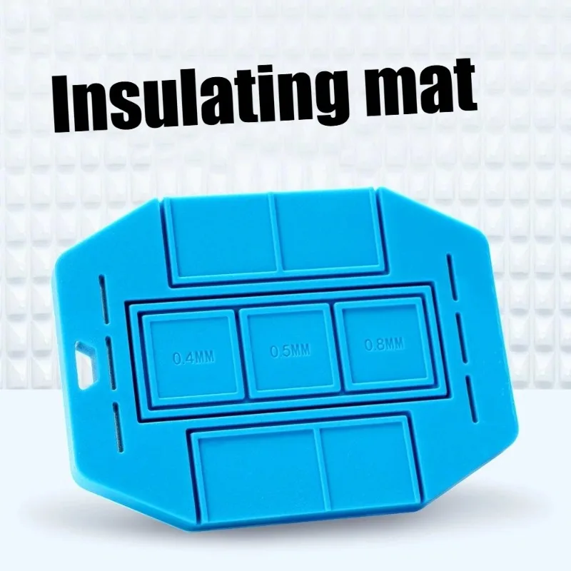

Insulation Mat Silicone Pad Universal Stencil Magnetic Base for CPU IC Chip Soldering Reballing Mat Tools Sets
