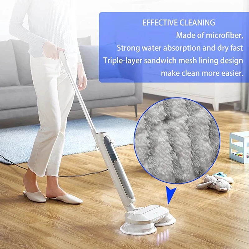 A98G-2 قطعة منصات الممسحة لاستبدال القرش S7000 S7001 T2 T21 U6002 البخار وفرك الكل في واحد تنظيف المماسح