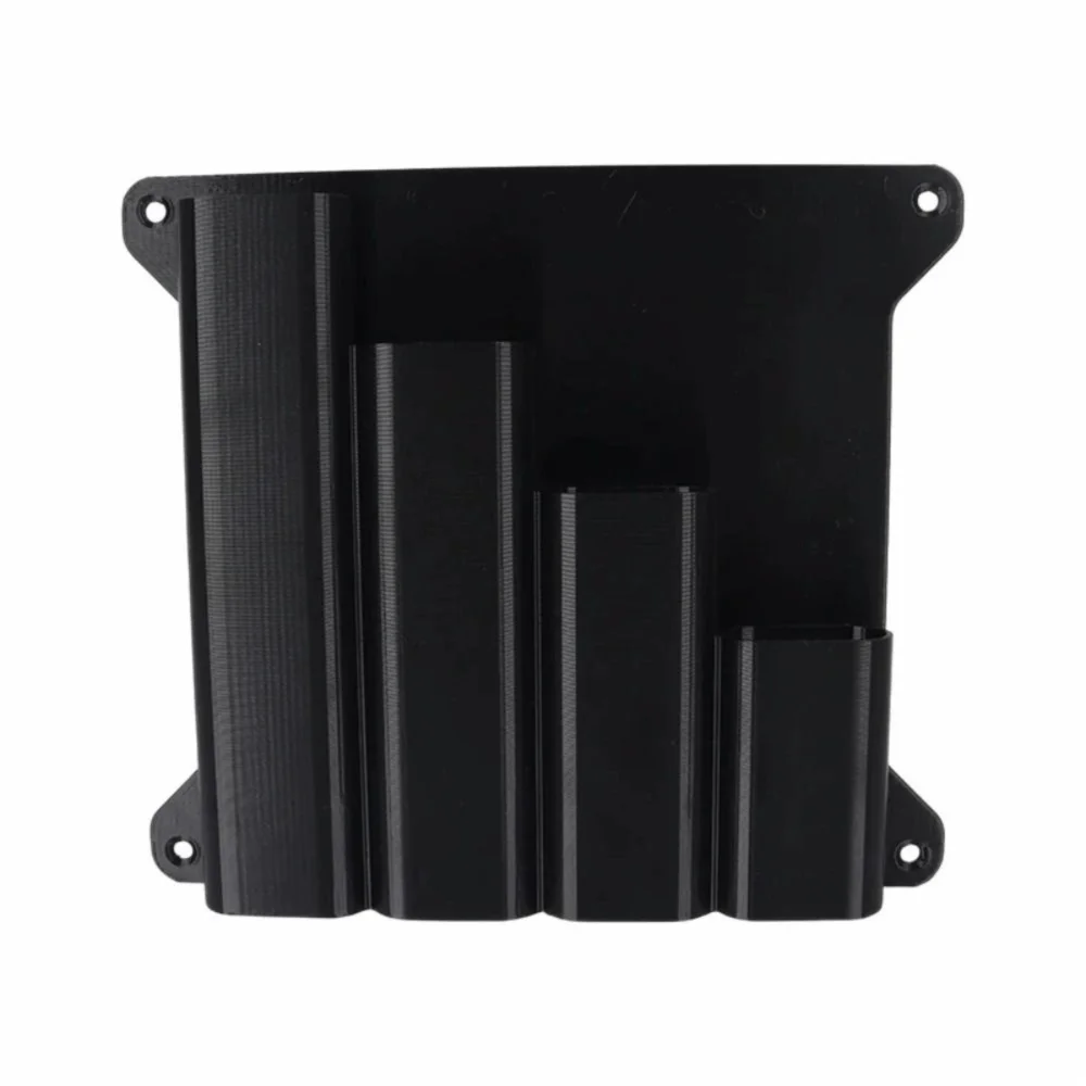 Plastic Material Wall Hanging Storage Bracket High-Quality Sturdy Structure Zip Tie Storage Bracket Lightweight Easy Install