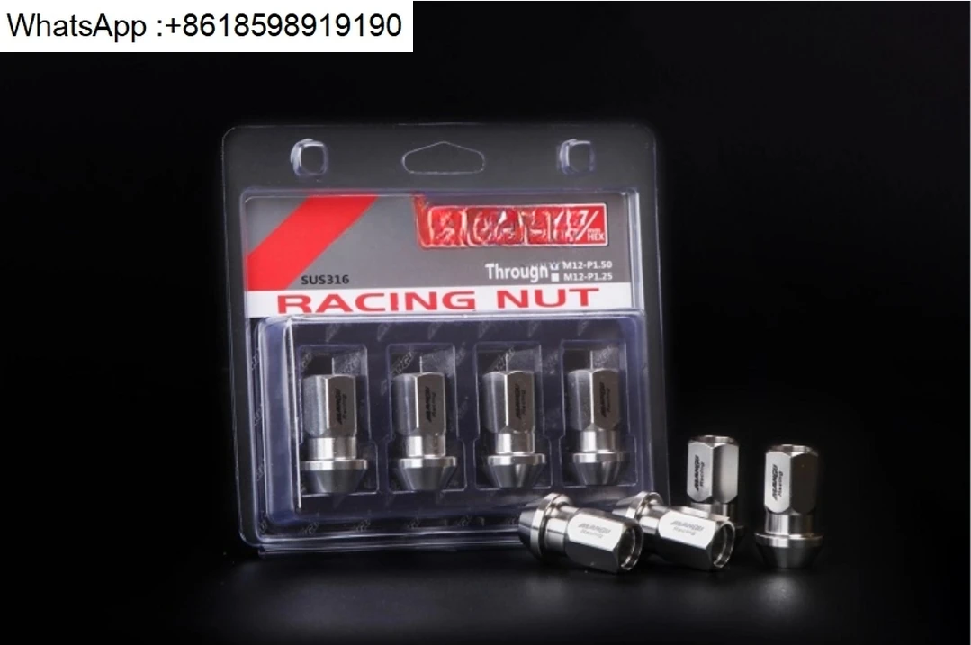 SUS316 صامولة فولاذية مزورة من الفولاذ المقاوم للصدأ، برغي صامولة عجلة معدلة