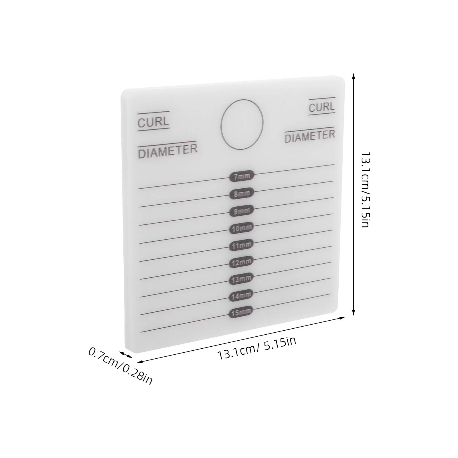Outil d'extension de cils en acrylique, panneau de support de cils Portable pour faux cils, plateau d'affichage de greffage, Extension de cils 2 pièces