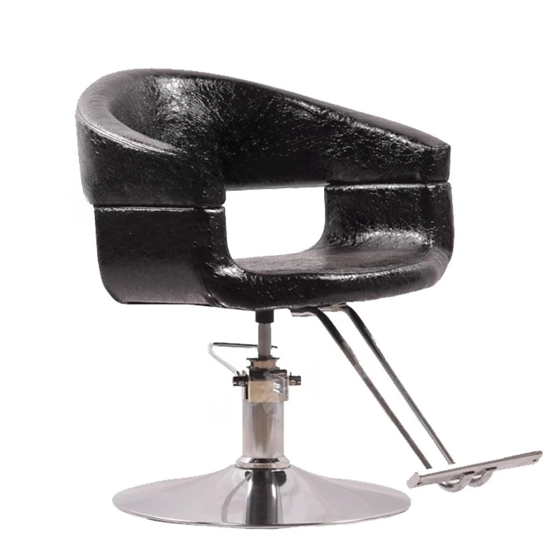 

Barber shop chair Hair salon special liftable back chair Simple modern haircut Hair salon chair High Quality