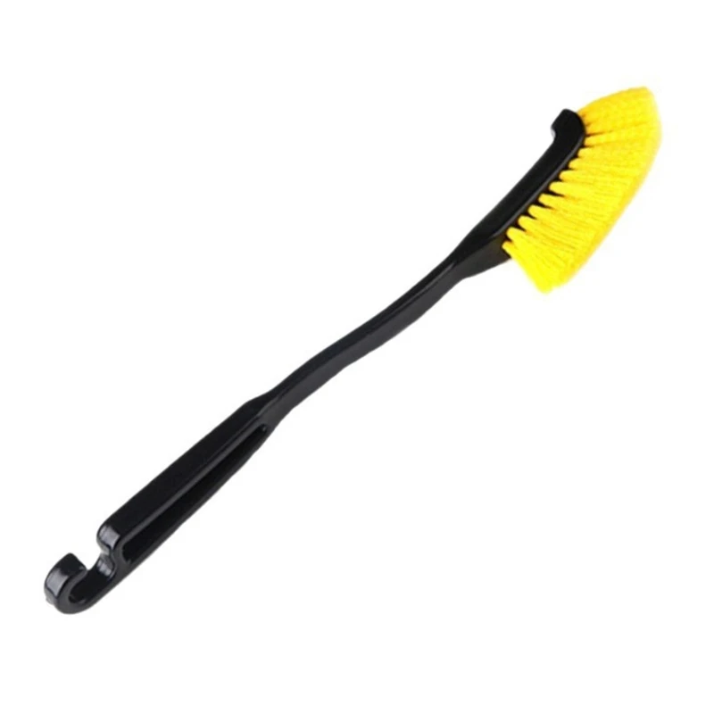 Plastic Wheel Scrubber Short Handle Car Tire Rims Cleaning Detailing Brushes
