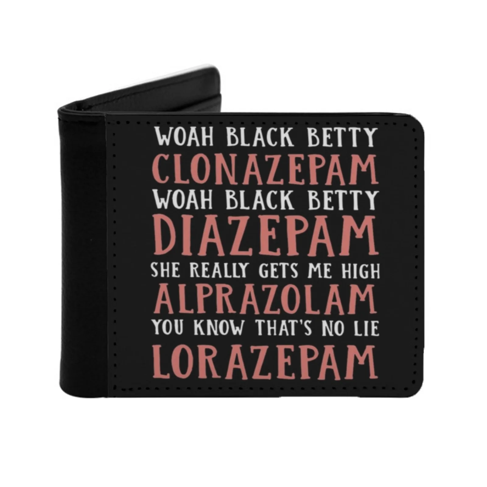 

Woah Black Clonazepam Woah Black Diazepam She Really Gets Me Новый мужской кошелек Короткий модный кошелек из искусственной кожи Кошелек с несколькими картами