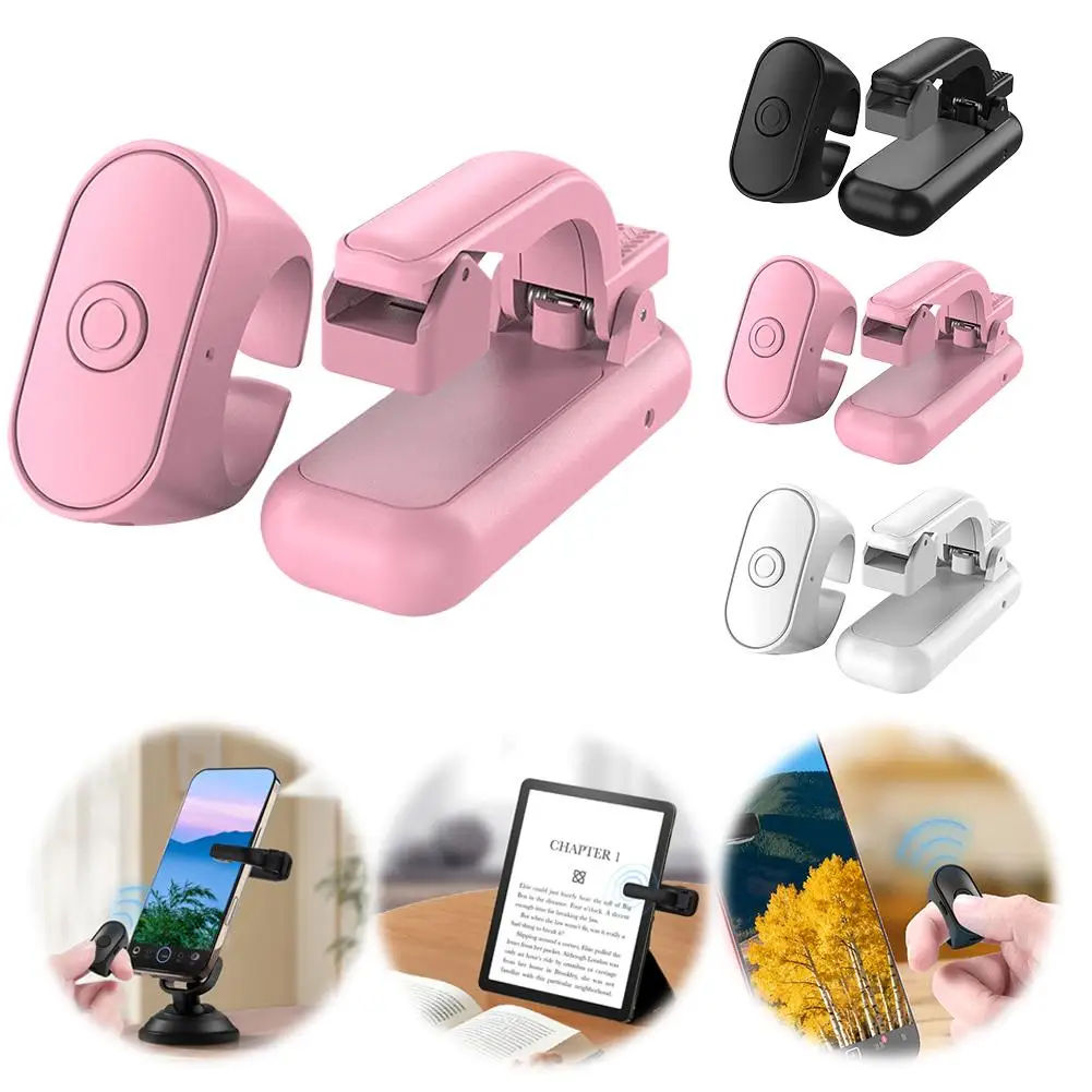 Portable EBook Page Turner For Kindle Page Turner Auto Remote Page Turning Controller Reading Photo Capture Turning Tool