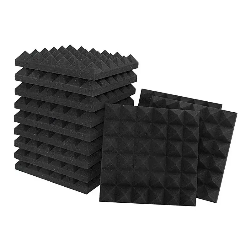 

Sound Proof Foam Panels Noise Reduction Wall Sealing Strips Home Decoration Accessories High Density Studio Acoustic Foam