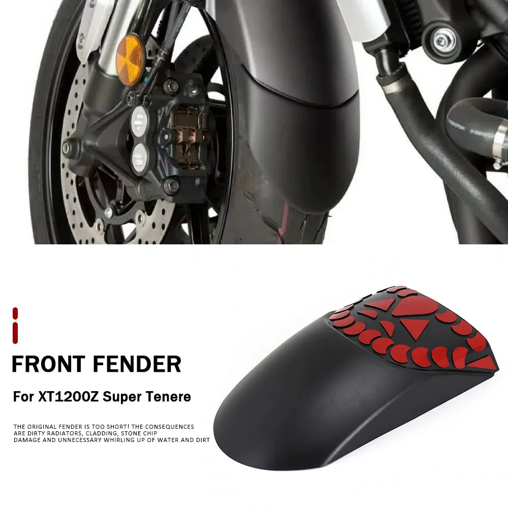 

Front Fender Mudguard Extender XT1200Z Super Tenere（2010-2023）Motorcycle For Yamaha XT 1200Z Super Tenere Hugger Extension