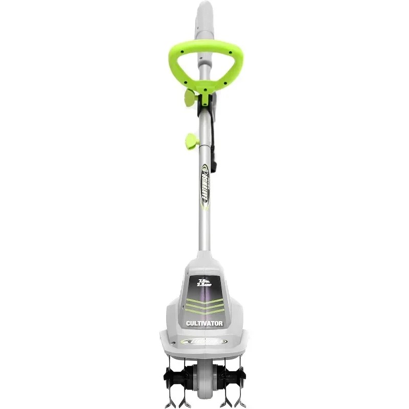 Earthwise TC70025 Leme/cultivador elétrico com fio de 7,5 polegadas e 2,5 A, 7,5 polegadas, 2,5 A com fio, cinza