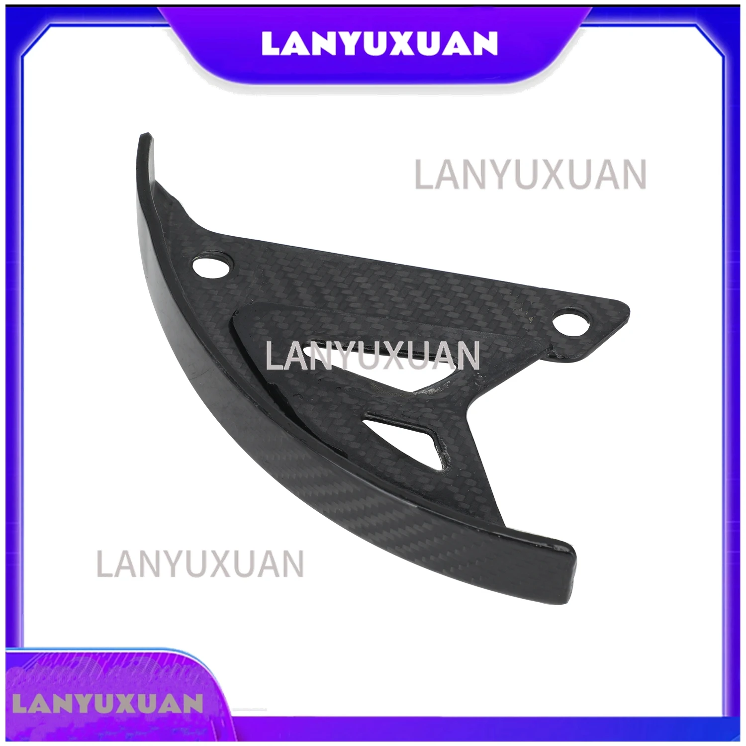 2026 Dirt Bikes Real Carbon Fiber Motorcycle Rear Brake Disc Guard Protector for KX250F  KX450F RMZ250
