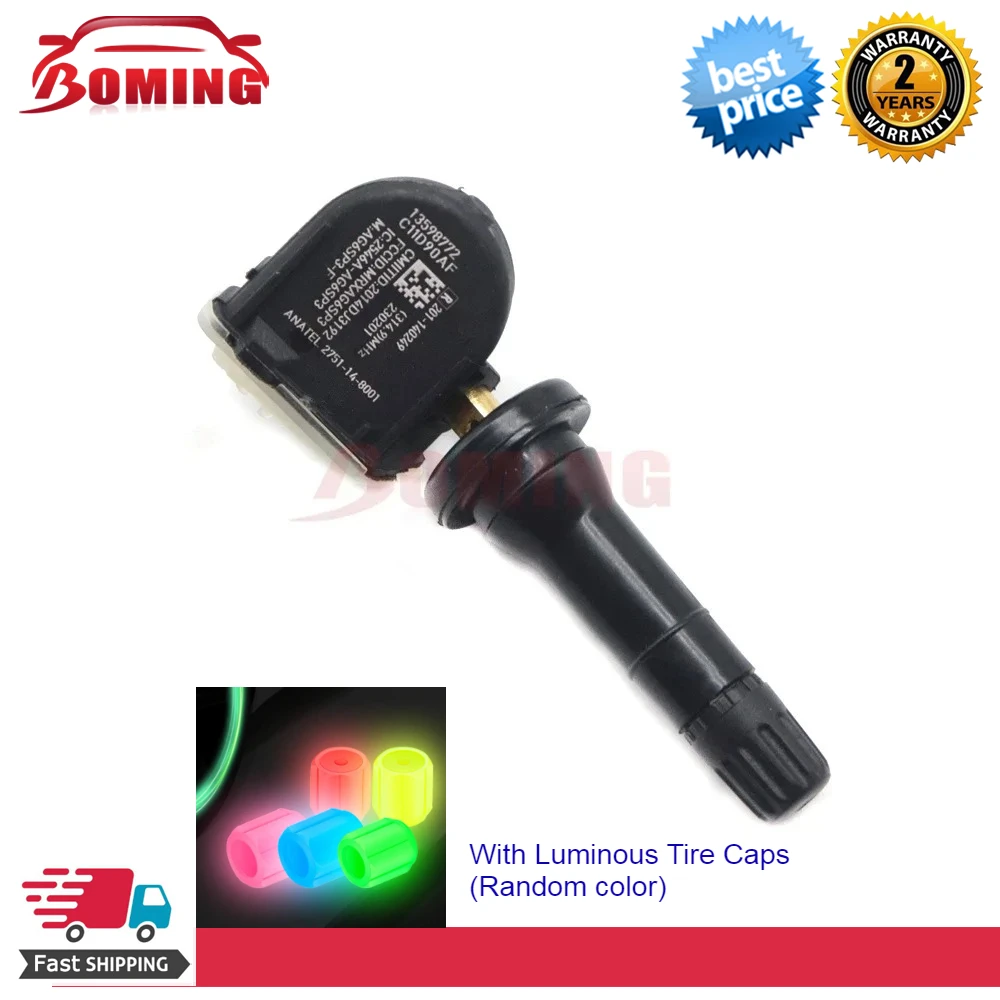 

Датчик контроля давления в шинах TPMS 13598772 для Cadillac ATS CTS Bolt Equinox Malibu GMC Yukon Sierra Canyon Buick Verano