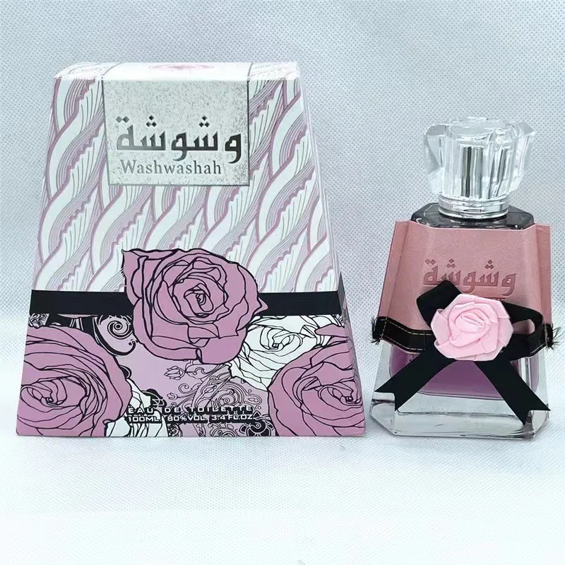 Arab Perfumes Woman Arabic Long Lasting Rose Fragrance Body Spray EDT EDP Washwashah Original Parfum Pheromone For Women_voghion.com