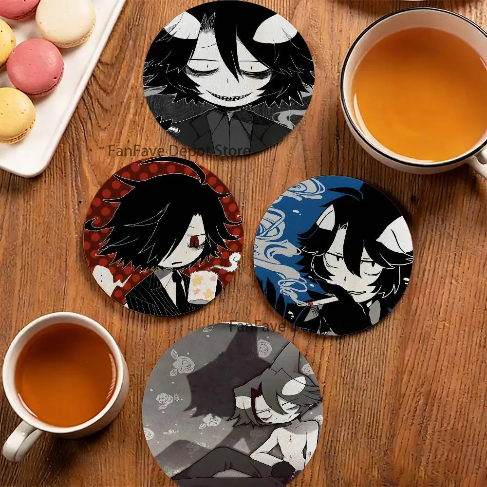 

Game O-Okegom Idate Wood Coaster Set - Heat Resistant For Tea & Coffee, Home Cafe Decor Holiday Gift