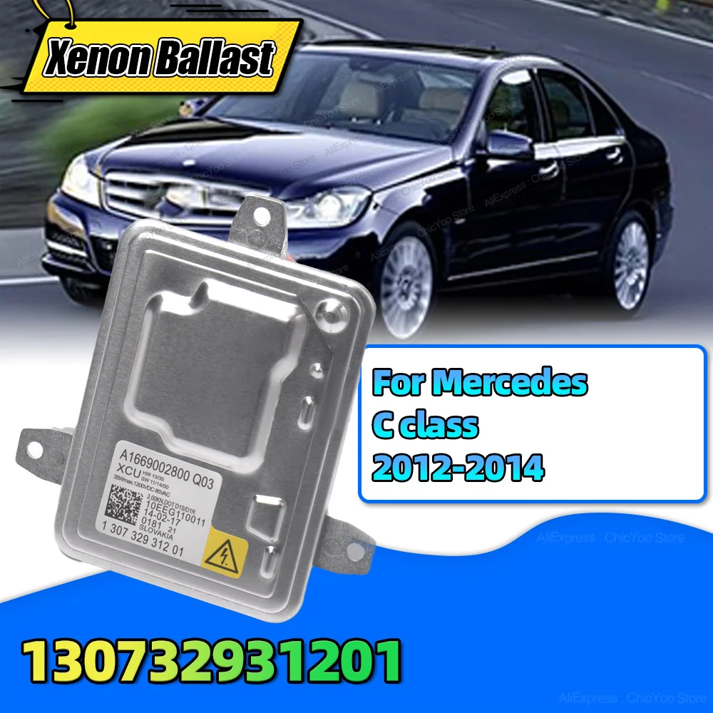 63127296090 Xenon HID Headlight Ballast 130732931201 Control Unit Module D1S D1R For Mercedes C class 2012 2013 2014