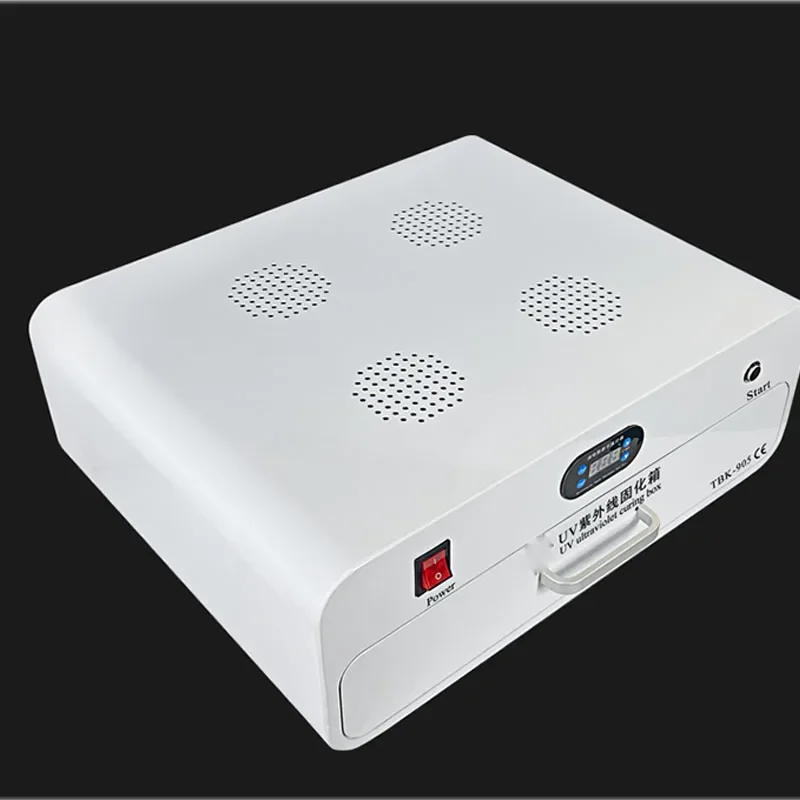 TBK Machine TBK-905 UV Ultraviolet Curing Box for Mobile Phone Repair Tools LCD Touch Screen Drying Phone Screen Repair