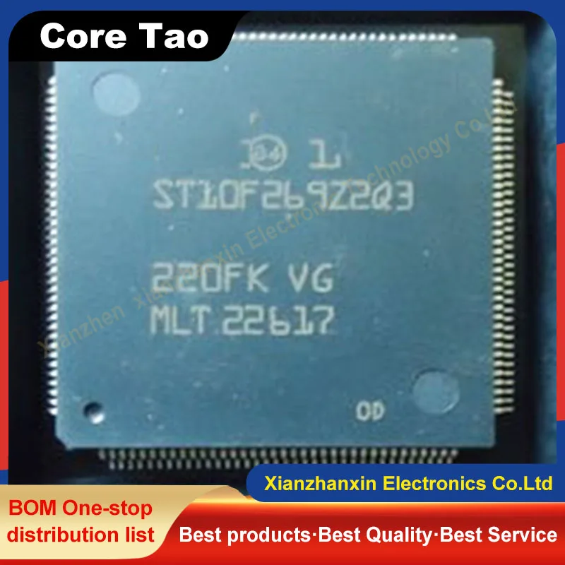 1pcs/lot ST10F269Z2Q3 ST10F269 QFP-144 Embedded microcontroller controller