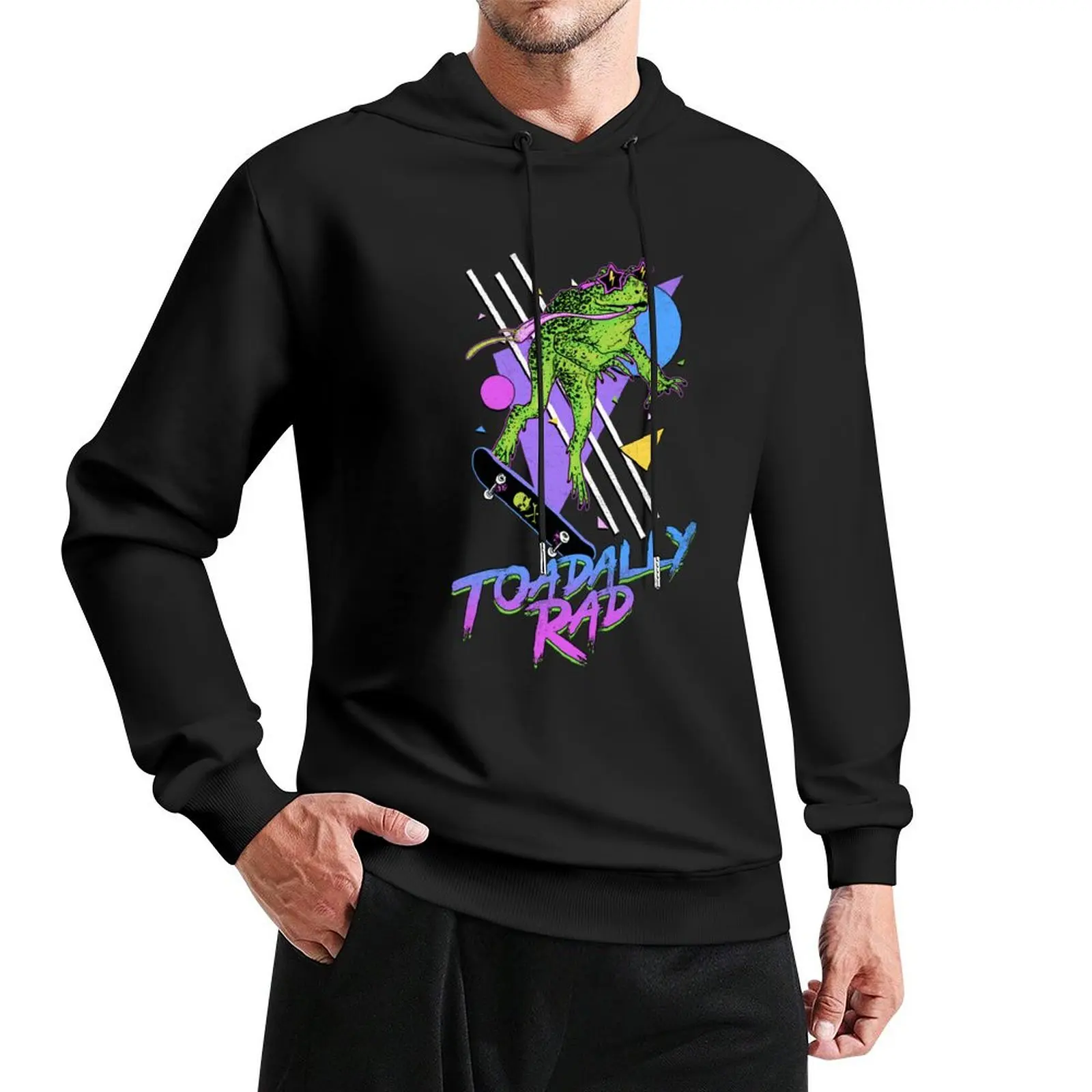 

Toadally Rad Pullover Hoodie mens clothing men's clothes men wear new in hoodies & sweatshirts