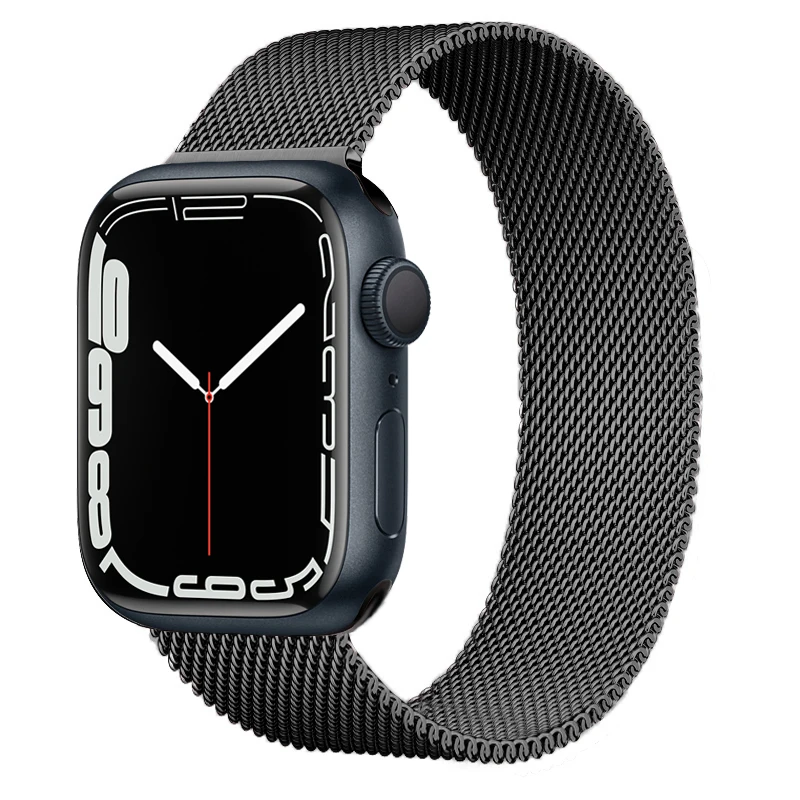 Magnetic Loop For apple Watch band 44mm 40mm 45mm 49mm 41mm 38mm 42mm belt Bracelet iwatch Series 9 3 6 5 4 7 8 SE Ultra 2 strap