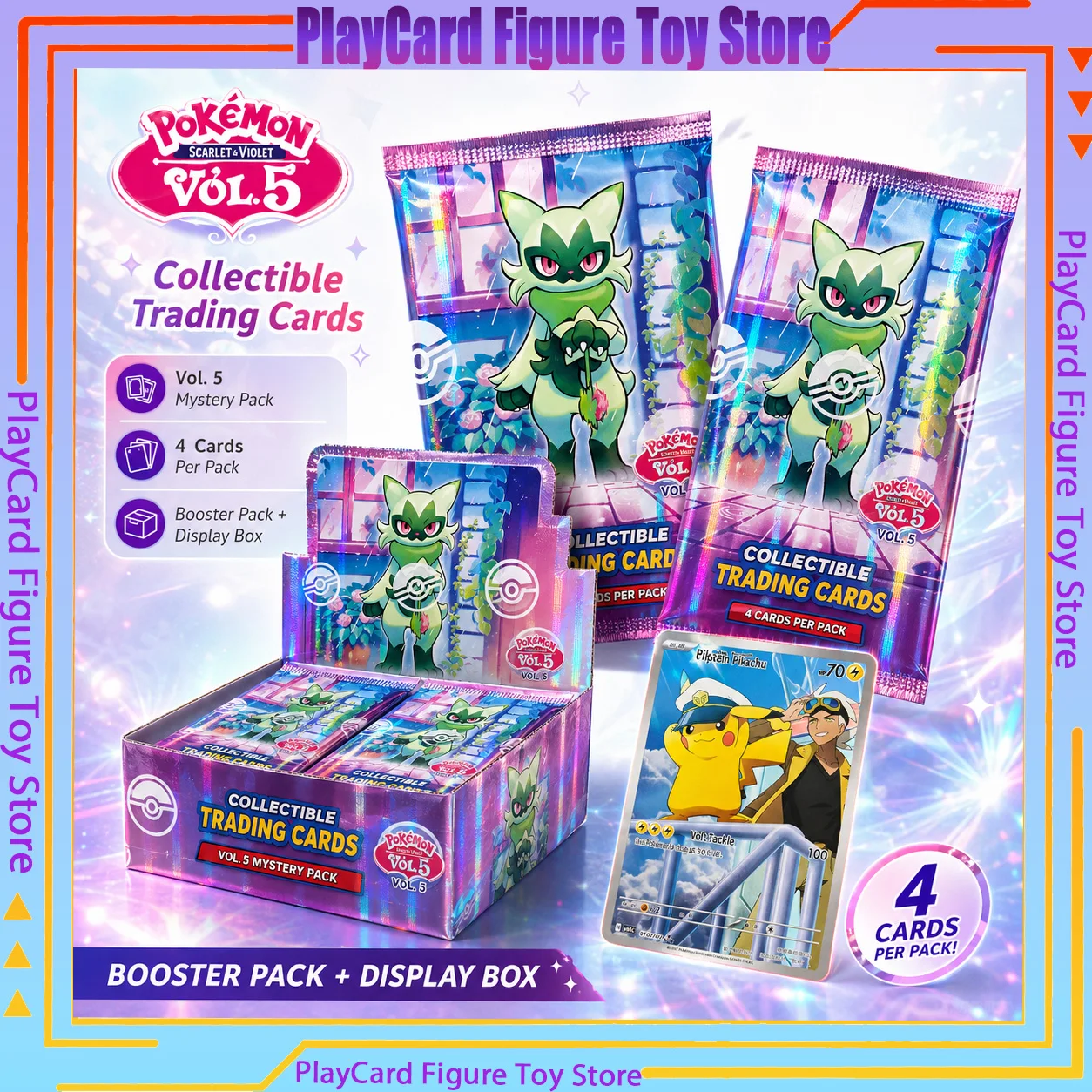 pack-de-cartes-pokemon-100-officiel-5-boites-de-boosters-collection-vol5-original-scelle-zhu-purple-cartes-ptcg-chinoises-simplifiees-cadeaux