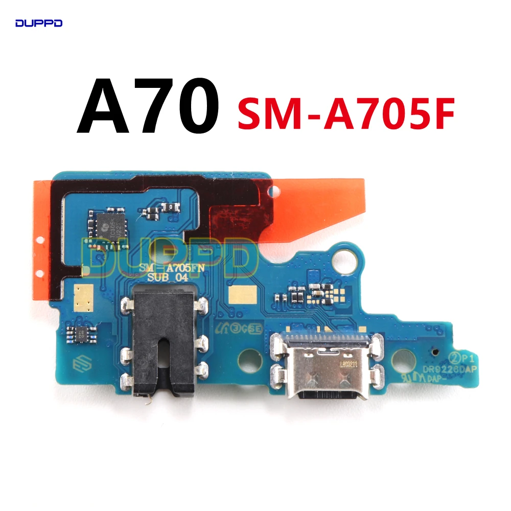 USB Charger Dock Connector Board Charging Port Flex For Samsung Galaxy A70 A705F A705 Mainboard Motherboard Flex Cable Main